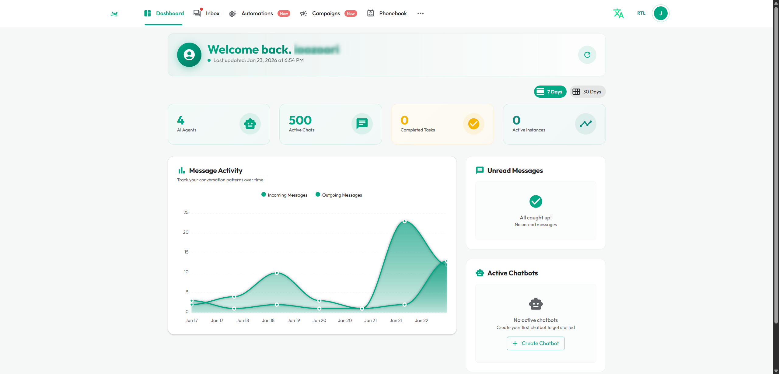 Dashboard